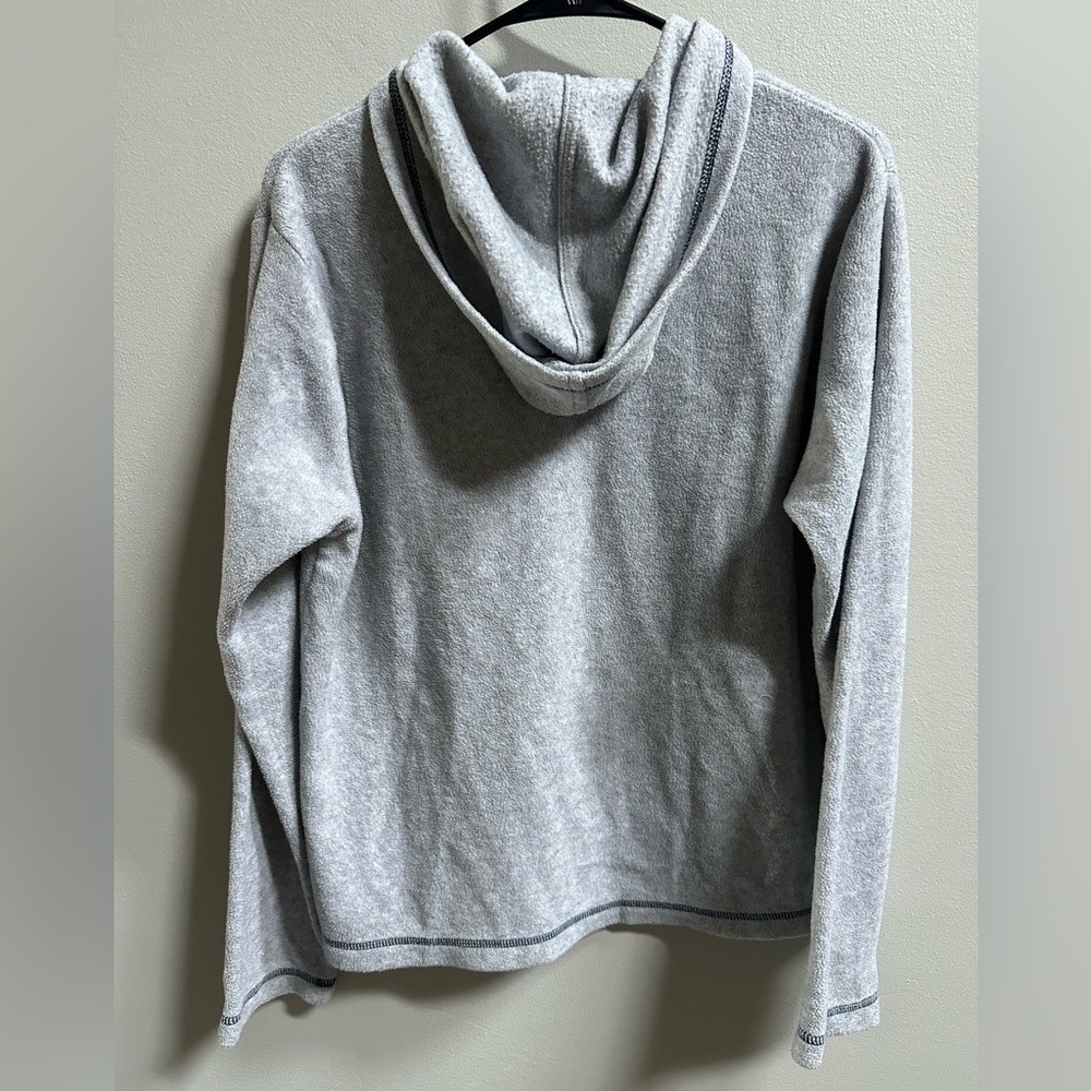 Vtg Y2K Tigger "Mr.Splendiferous" Fleece Embroidered Hoodie Grey/Blue Women's M - Picture 8 of 12